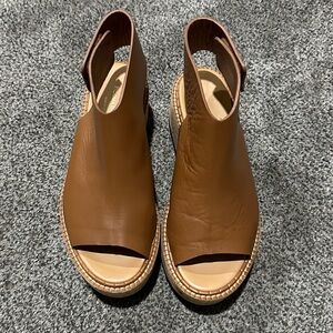 Platform leather sandals - size 38 Paloma Barceló